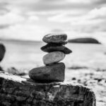 a stack of rocks